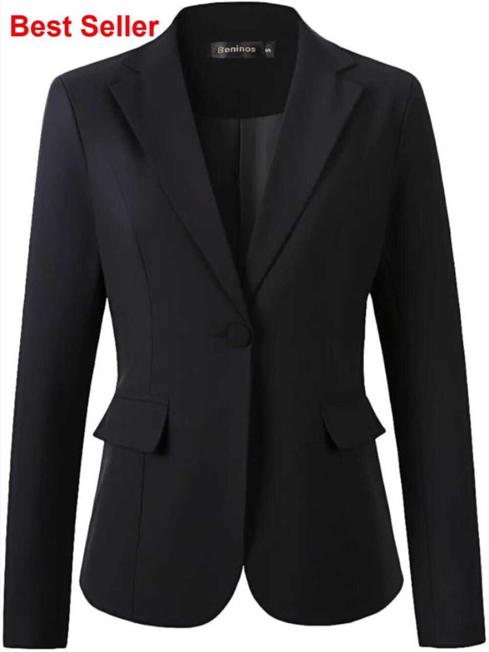 Polyester Rayon Blazer Jacket Business Casual Office Wear